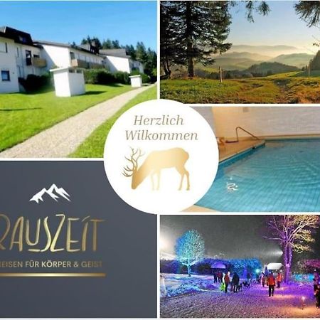 Urlaub Auf 1.000 Meter Hoehe Mit Pool Und Sauna Schönwalde Exteriör bild