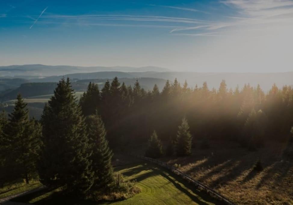 Urlaub Auf 1.000 Meter Hoehe Mit Pool Und Sauna Schönwalde Exteriör bild